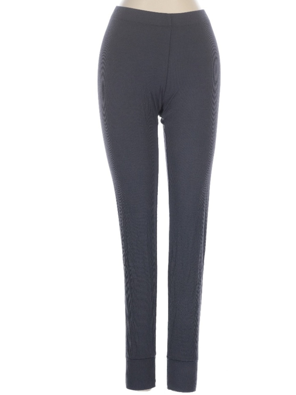 SKIMS  Slim Knit Leggings in Charcoal Gray